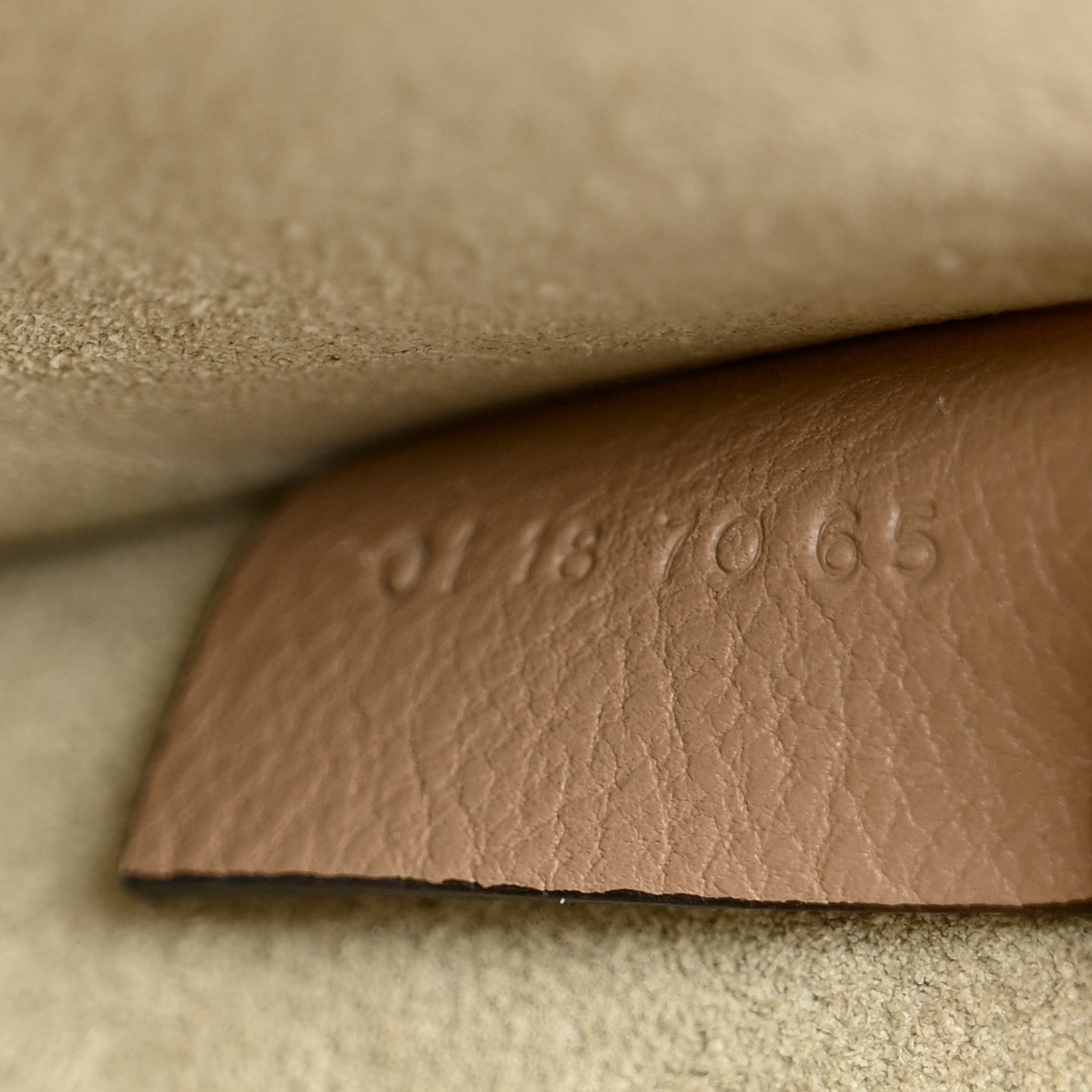 Chloe Calfskin Suede Small Nile Bracelet Bag Biscotti Beige 7 of 11