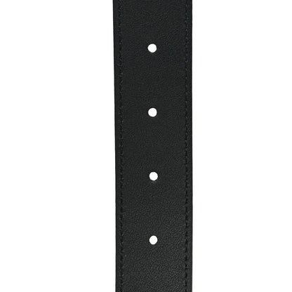 Gucci Calfskin Double G 30mm Belt 90 36 Black 3 of 5