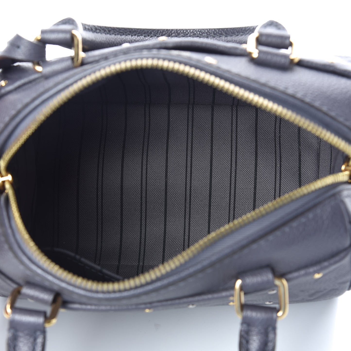 Empreinte Studded Speedy Bandouliere 20 Gris Silver