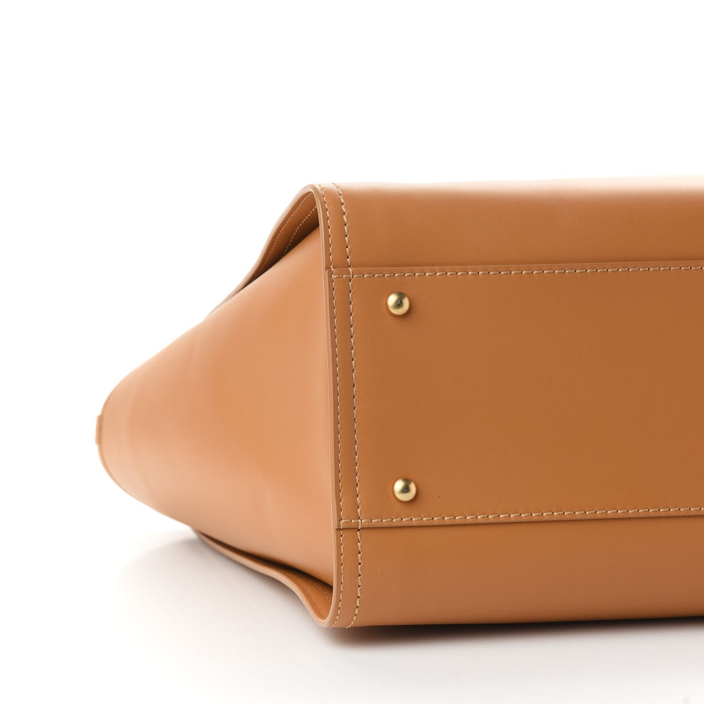 Calfskin Medium Deauville Tote Brown