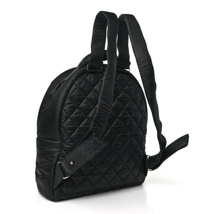 Chanel Nylon Quilted Coco Cocoon Backpack Black 3 of 9