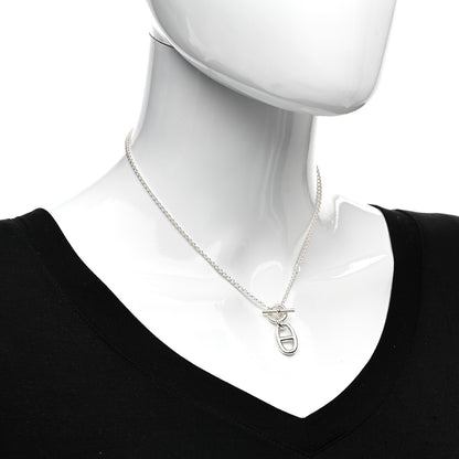 Hermes Sterling Silver Amulette Chaine d'Ancre Necklace 2 of 5