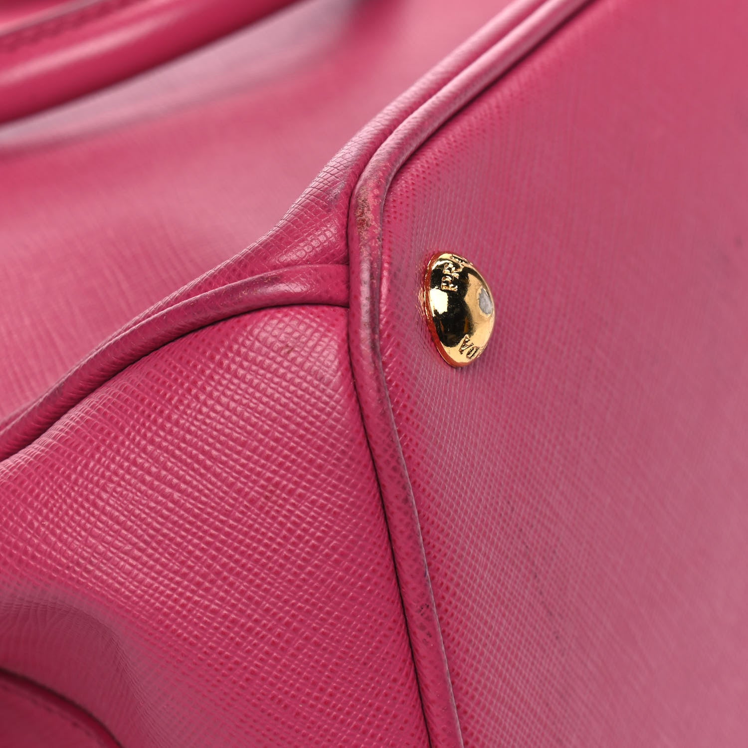 Prada Saffiano Large Galleria Double Zip Tote Peonia 9 of 14