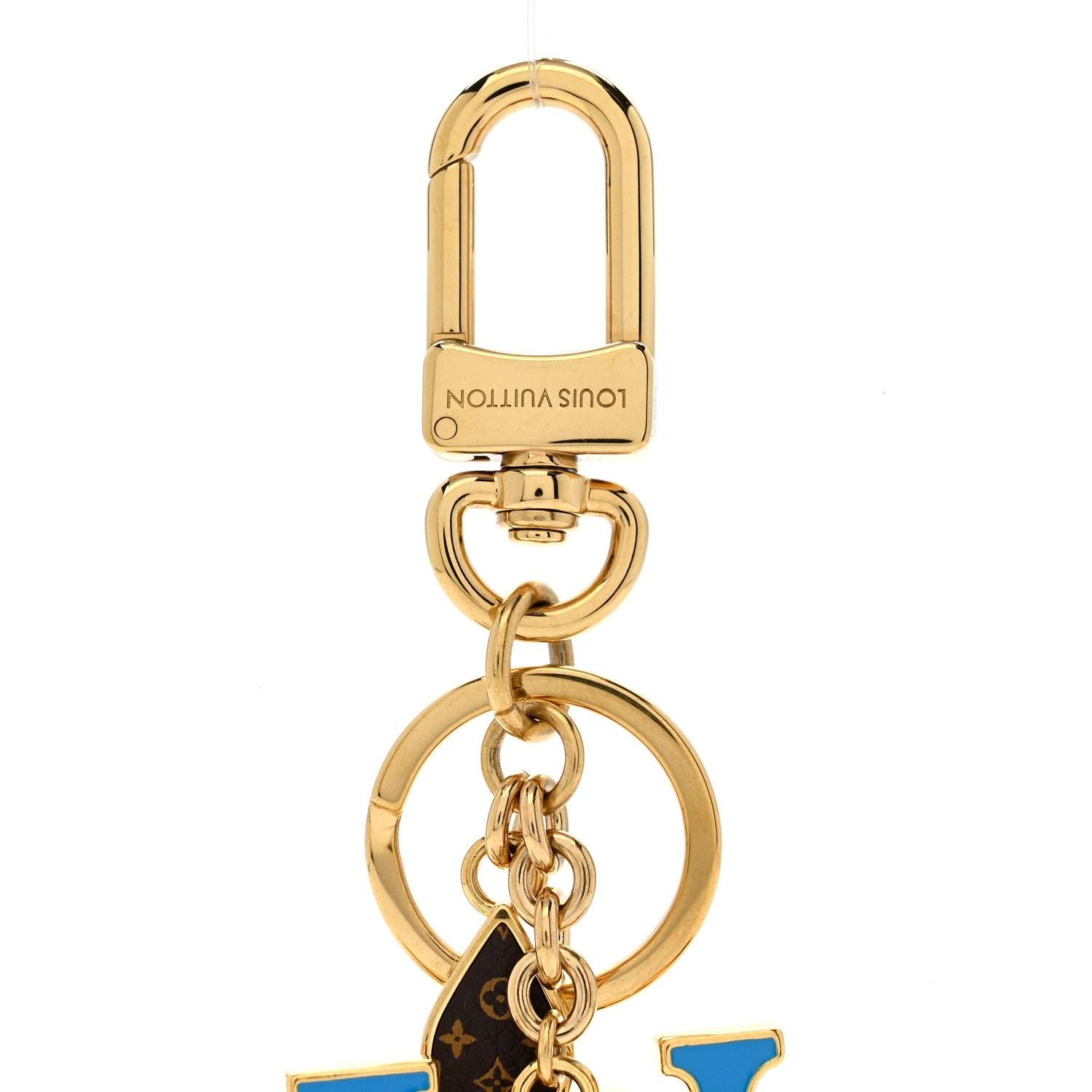 Louis Vuitton Iconic Key Holder Azul 1880403 – FASHIONPHILE