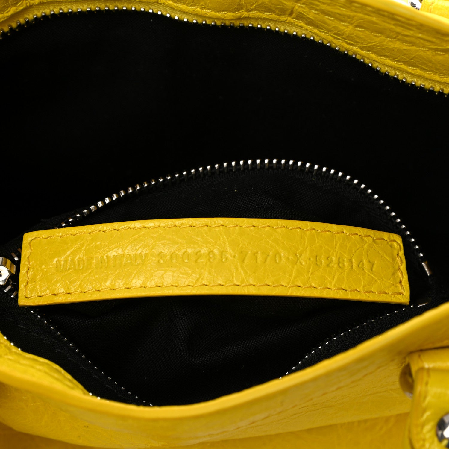 Balenciaga Agneau Classic Hardware Mini City Jaune Soleil 7 of 10