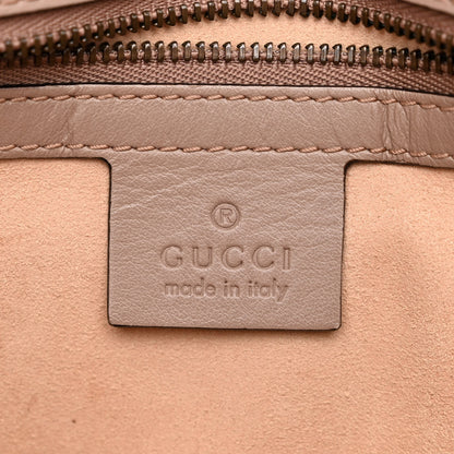 Gucci Calfskin Matelasse Small GG Marmont Shoulder Bag Porcelain Rose 6 of 10