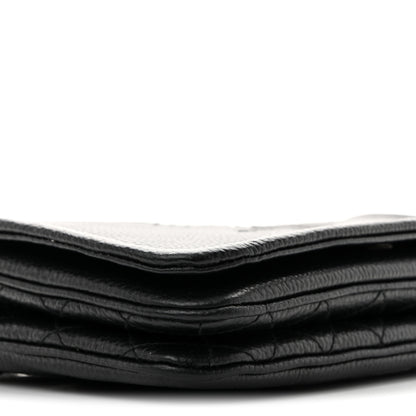 Chanel Caviar Small Lipstick Flap Black 9 of 10