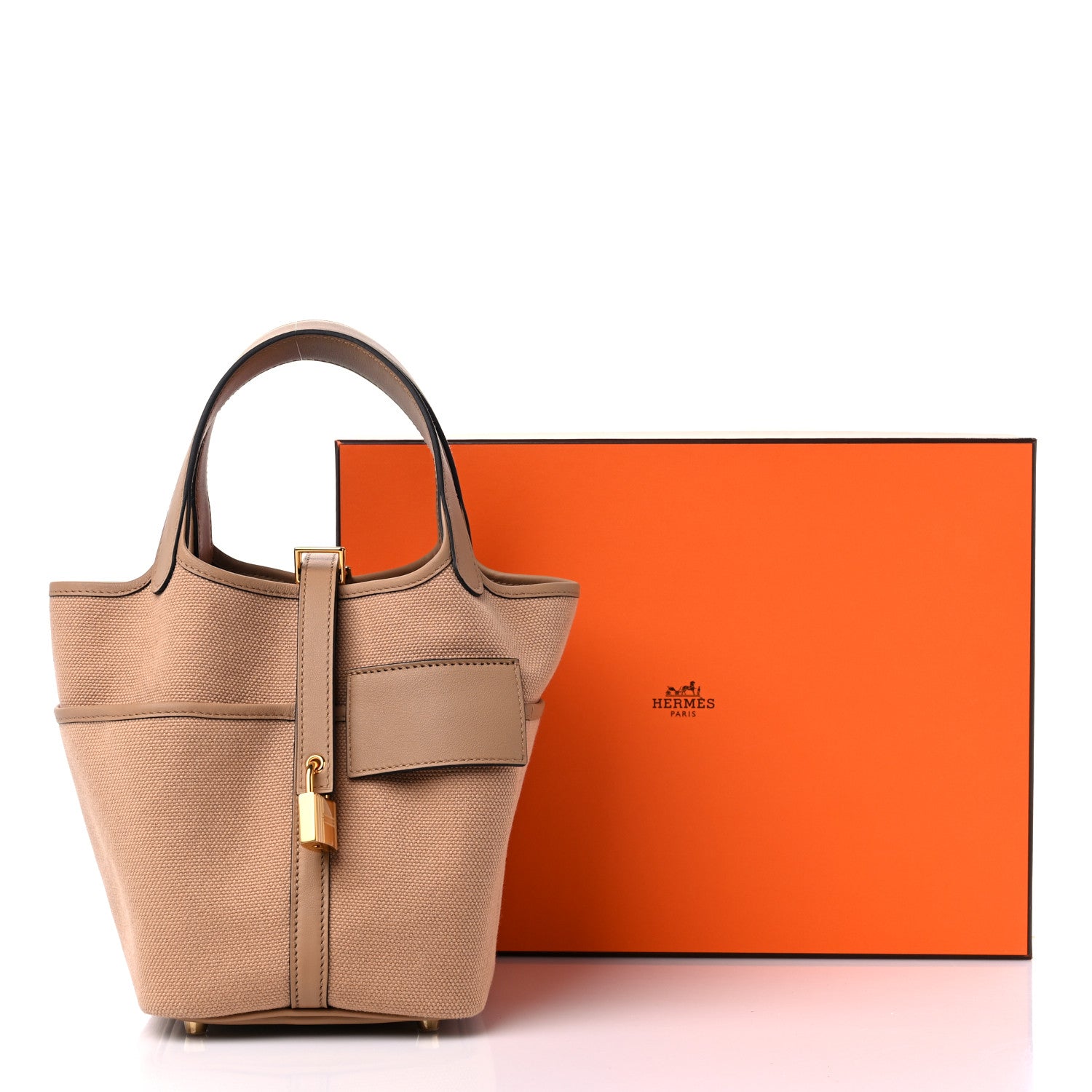 Hermes Toile Goeland Swift Cargo Picotin Lock 18 Chai 10 of 10