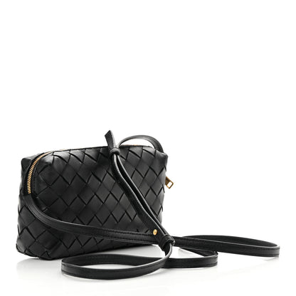 Bottega Veneta Nappa Intrecciato Nodini Mini Crossbody Black 3 of 11