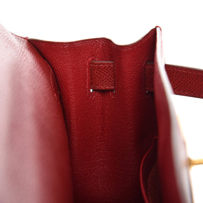 Hermes Epsom Kelly Sellier 28 Rouge 11 of 40