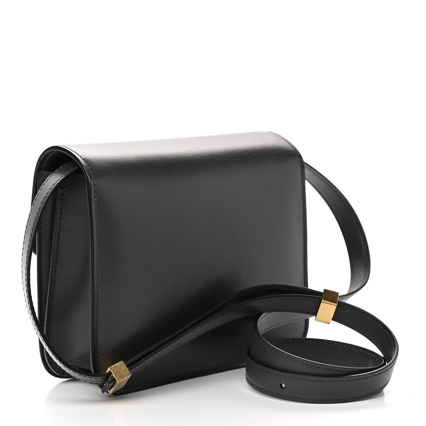 Box Calfskin Teen Classic Box Flap Bag Anthracite