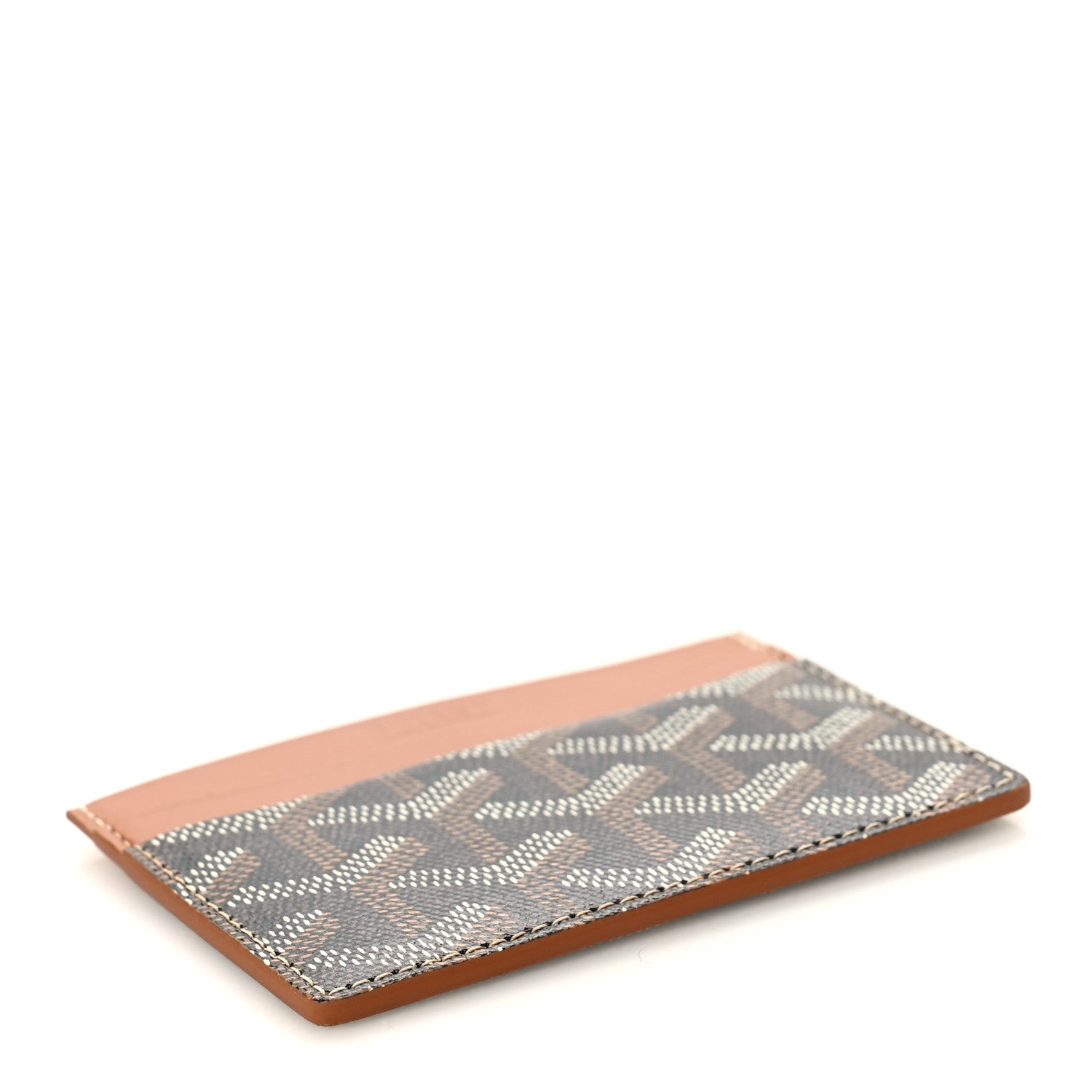 Goyard Goyardine Saint Sulpice Card Holder Black Gold 4 of 9