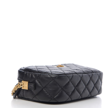 Chanel Aged Calfskin Quilted Mini Reissue Camera Case Black 3 of 10