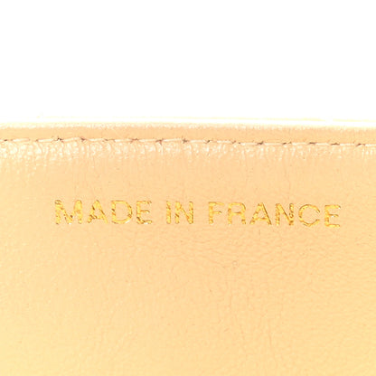 Chanel Lambskin Quilted Medium Single Flap Beige 7 of 12