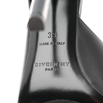 Givenchy Calfskin Thong-Strap Sandals Mules 39 Black 7 of 9