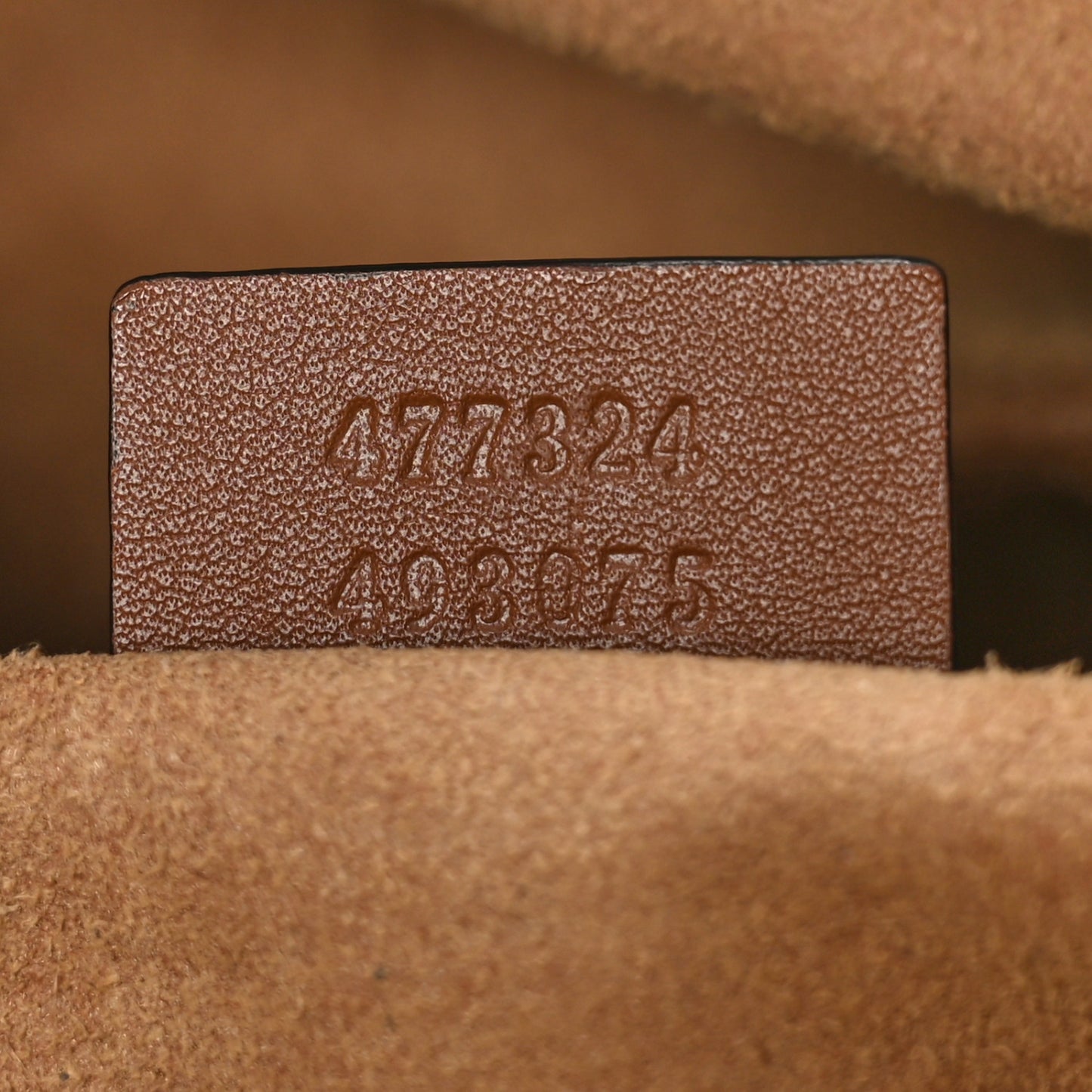 GG Supreme Monogram Large Linea A Hobo Light Brown