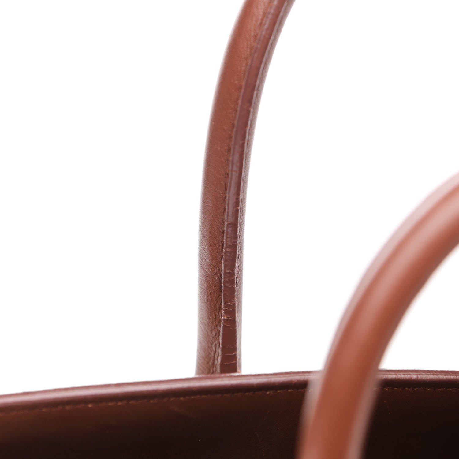 Saint Laurent Calfskin Small Sac de Jour Cognac 14 of 16