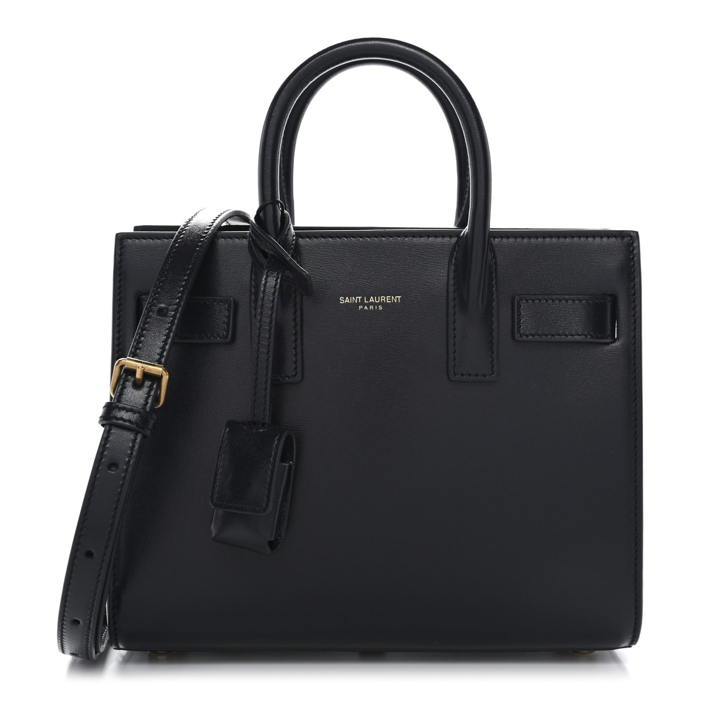 Calfskin Nano Sac De Jour Deep Marine