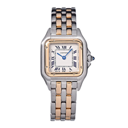 Cartier Stainless Steel 18K Yellow Gold 22mm Panthere Quartz Watch 1 of 7