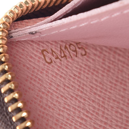 Louis Vuitton Monogram Clemence Wallet Rose Ballerine 8 of 10