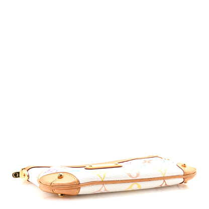 Louis Vuitton Monogram Multicolor Pochette Milla MM White 4 of 9