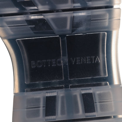 Bottega Veneta Calfskin The Tire Chelsea Boots 36 Wax Black Transparentt 6 of 7