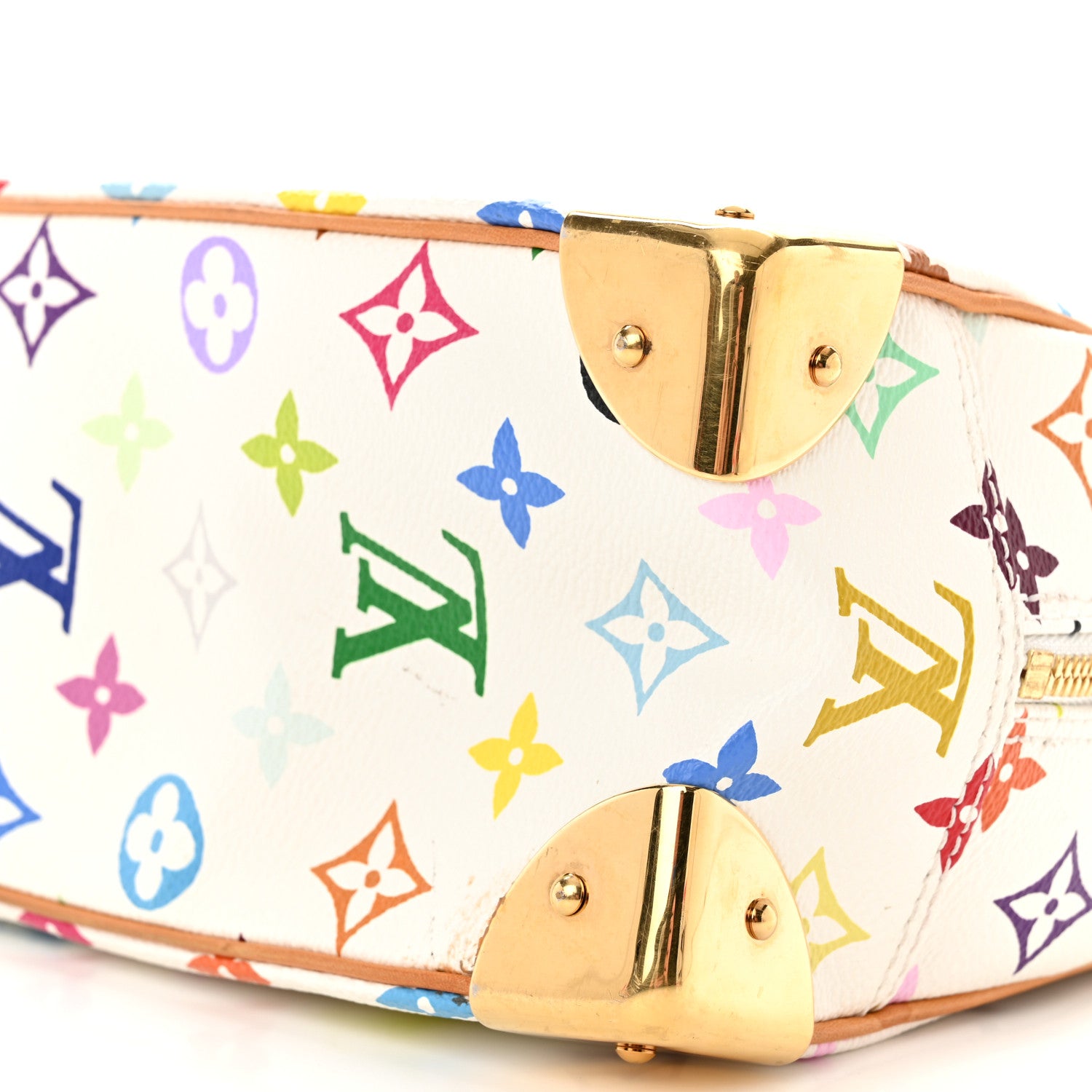 Louis Vuitton Monogram Multicolor Trouville White 9 of 13