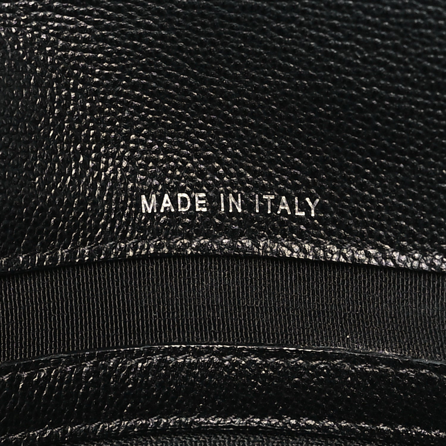 Chanel Grained Calfskin Quilted CC Box Pouch Black 7 of 12