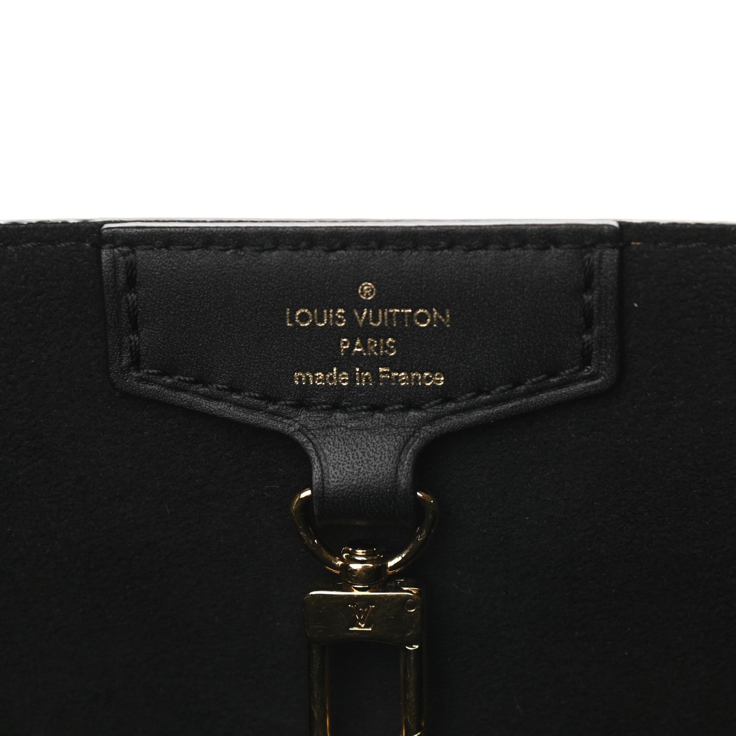 Louis Vuitton Damier Ebene Belmont MM Black 5 of 7