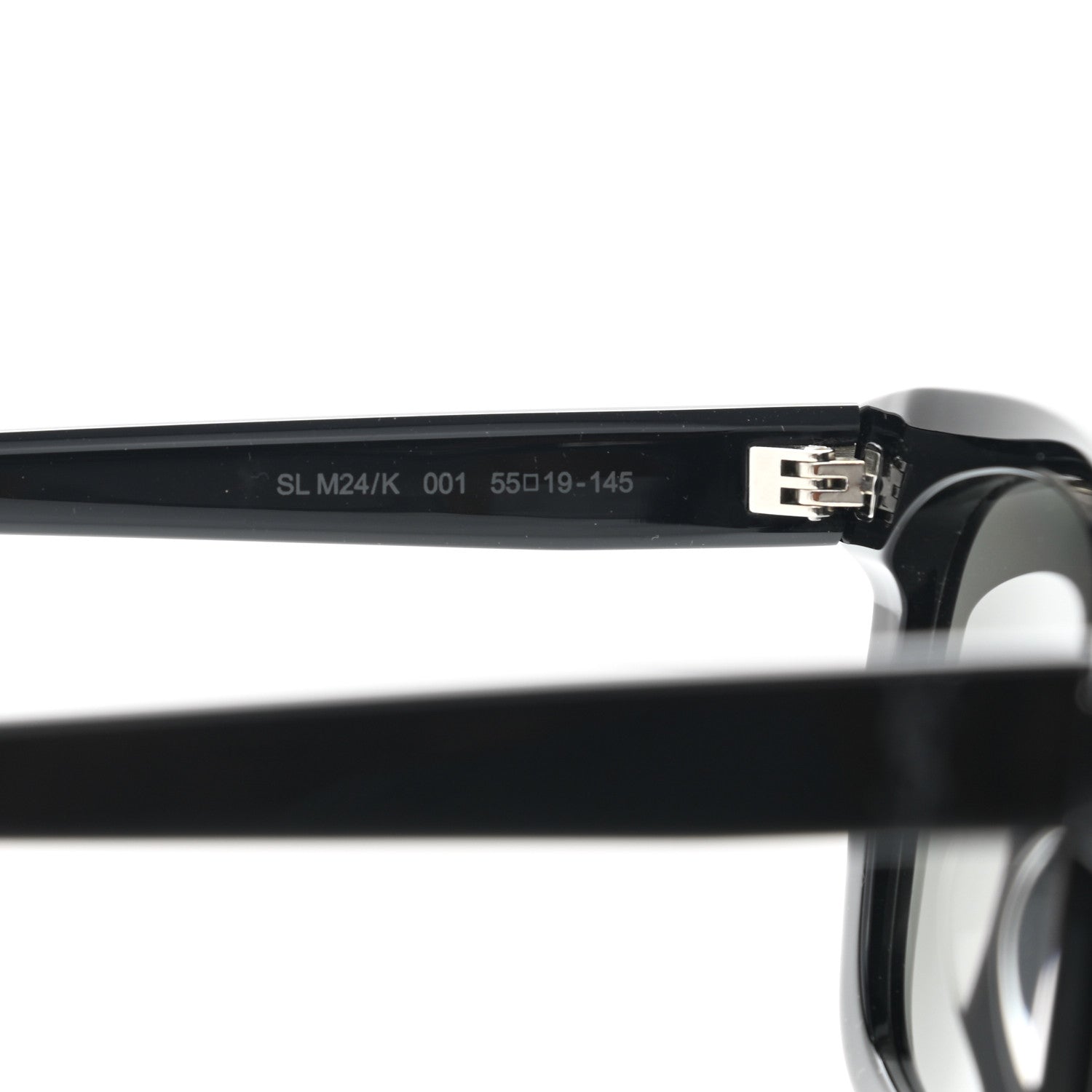 Saint Laurent Acetate SL M24 Sunglasses Black 7 of 7