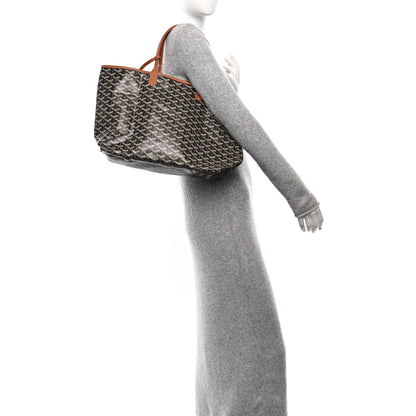 Goyard Goyardine Saint Louis PM Black Gold 2 of 11