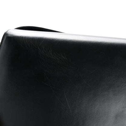 Celine Shiny Calfskin Medium Triomphe Black 12 of 13