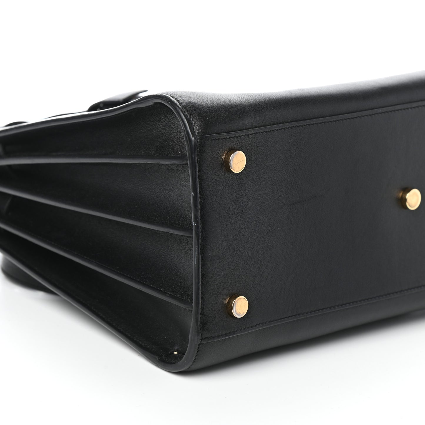 Calfskin Small Sac De Jour Black