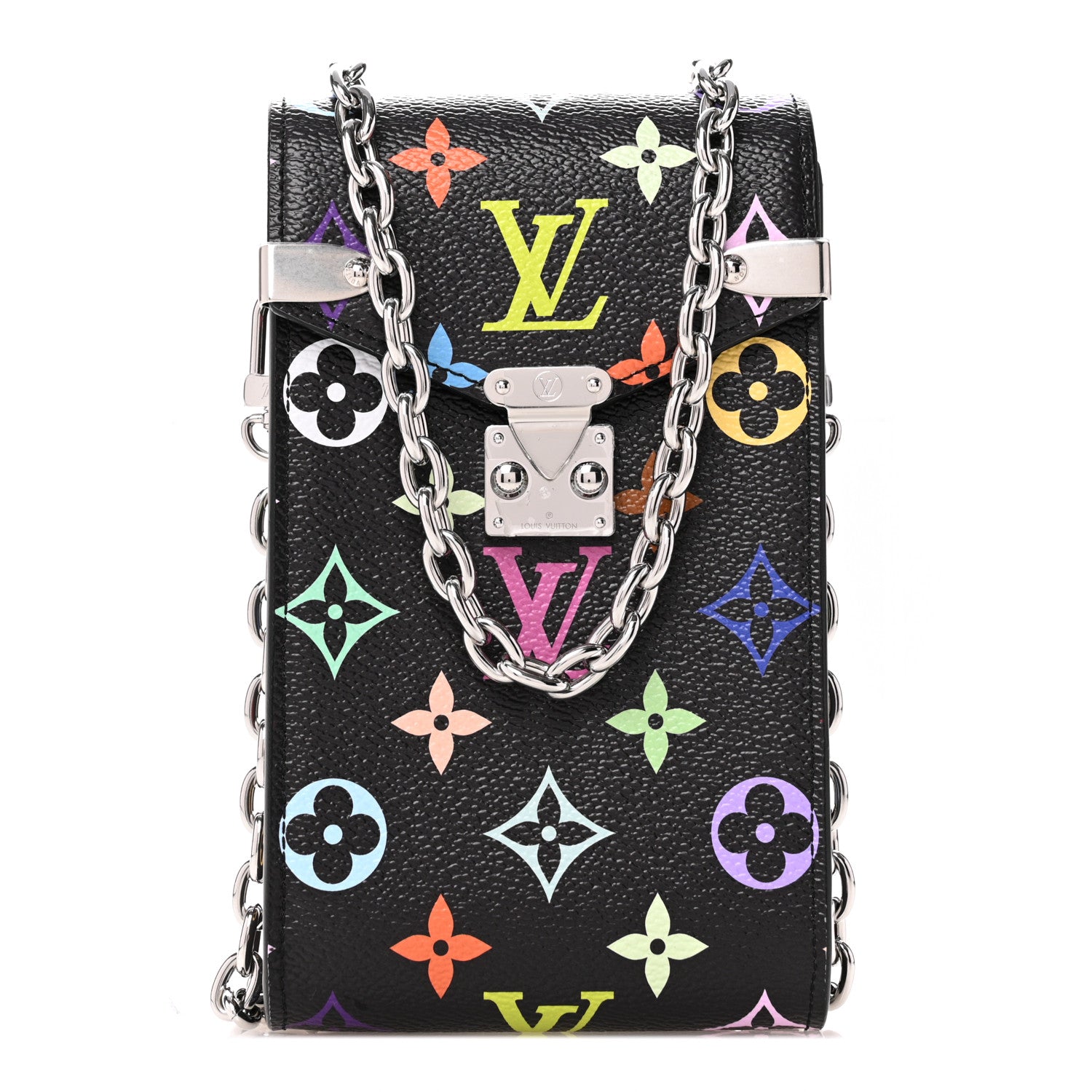 Louis Vuitton LV X TM Monogram Multicolor Phone Pouch Metis Black