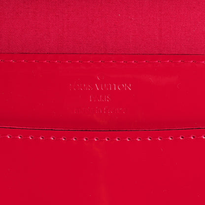 Louis Vuitton Patent Louise Clutch Rose Indien 6 of 7