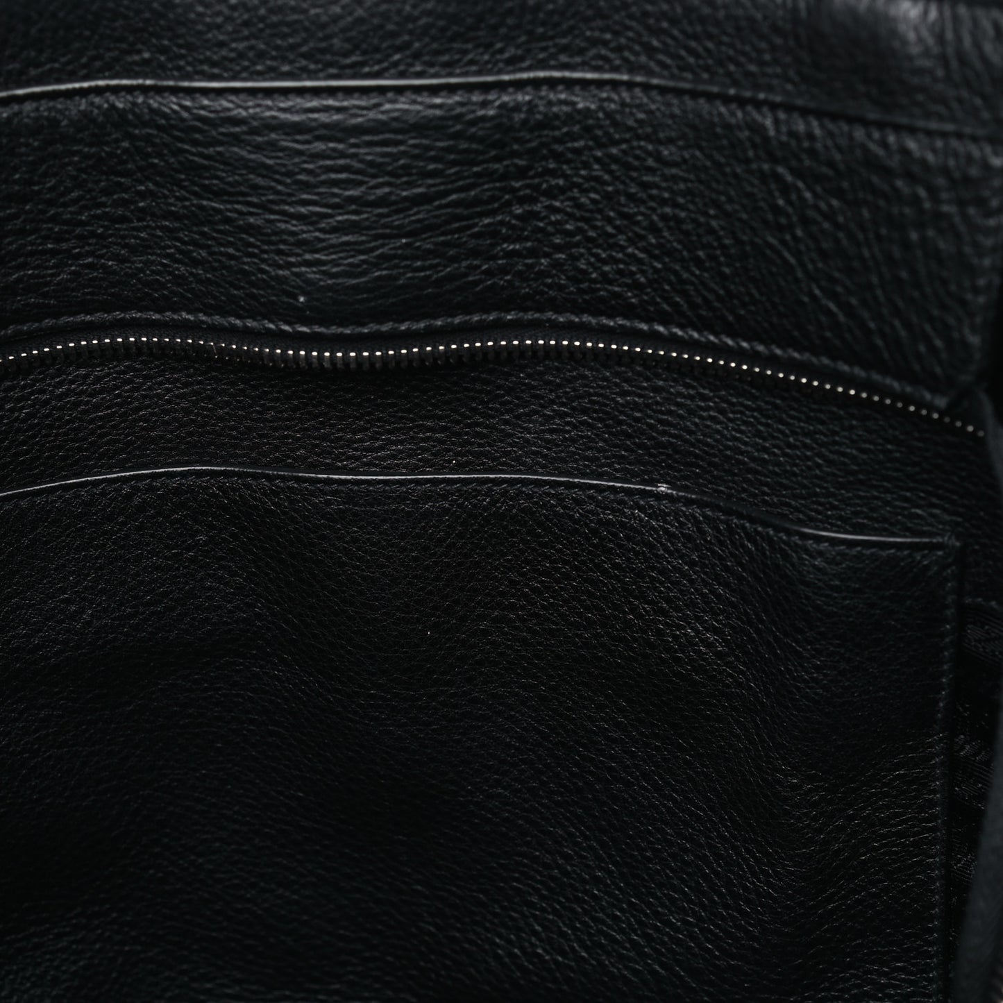 Vitello Phenix Shopping Tote Black