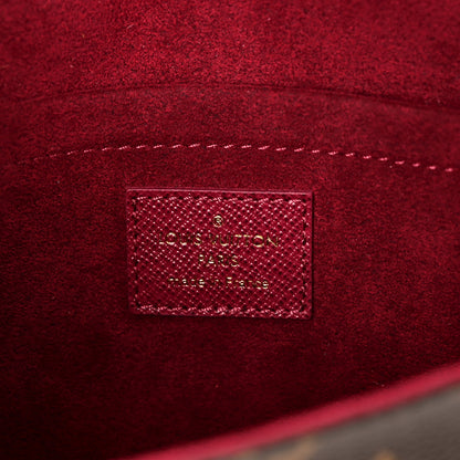 Louis Vuitton Monogram Pochette Felicie Chain Wallet Fuchsia 6 of 9