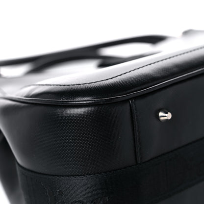 Christian Dior Coated Canvas Crystal Hardcore Shoulder Bag Black 8 of 14
