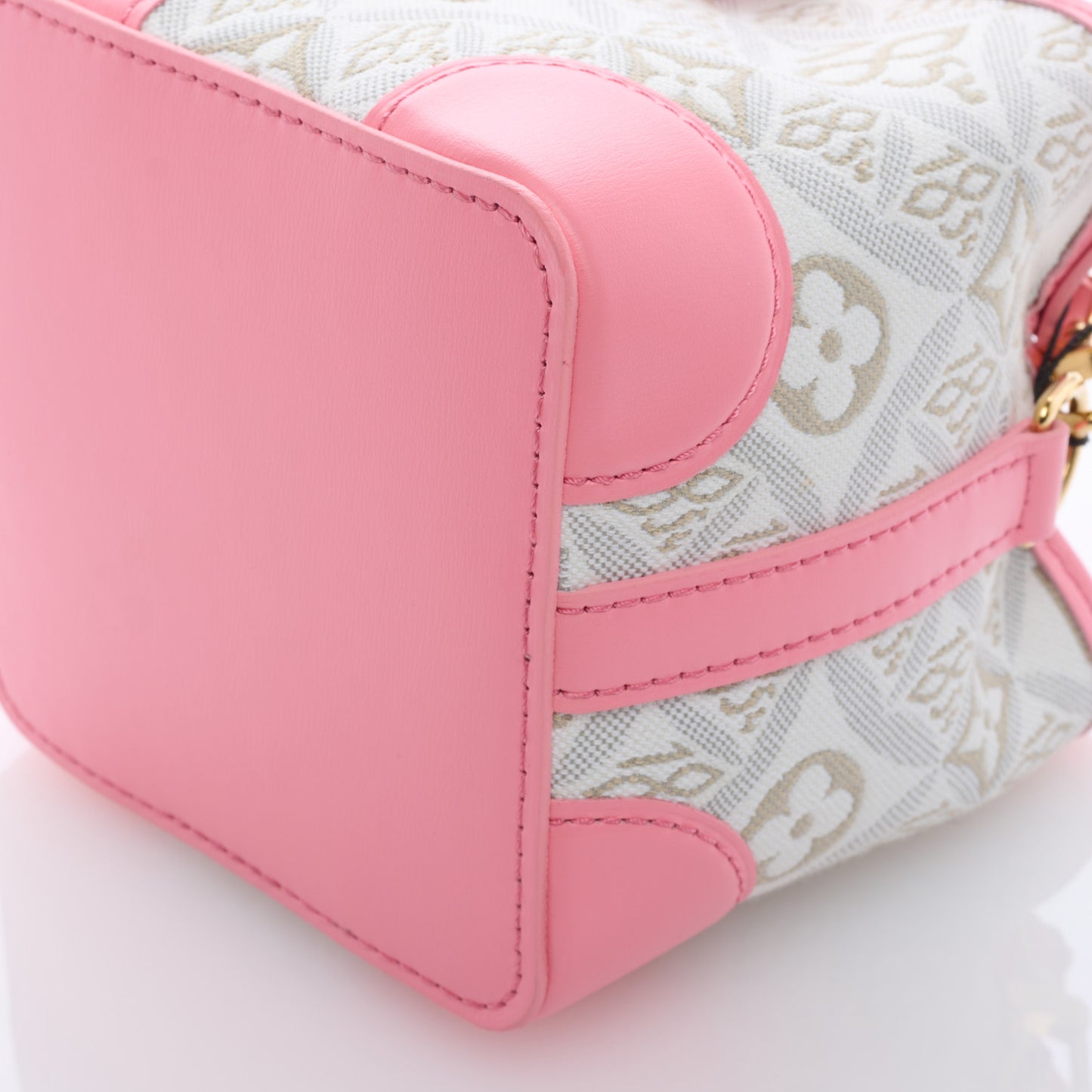 Jacquard Since 1854 Noe Purse Ecru Beige Pink