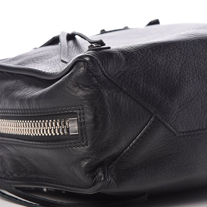 Balenciaga Grained Calfskin Papier Mini A4 Zip Around Tote Black 5 of 11