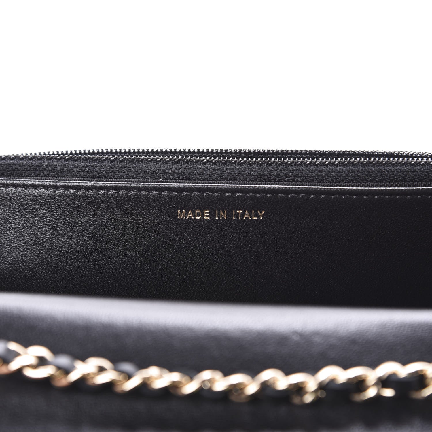 Chanel Lambskin Quilted Trendy CC Wallet On Chain WOC Black 7 of 13