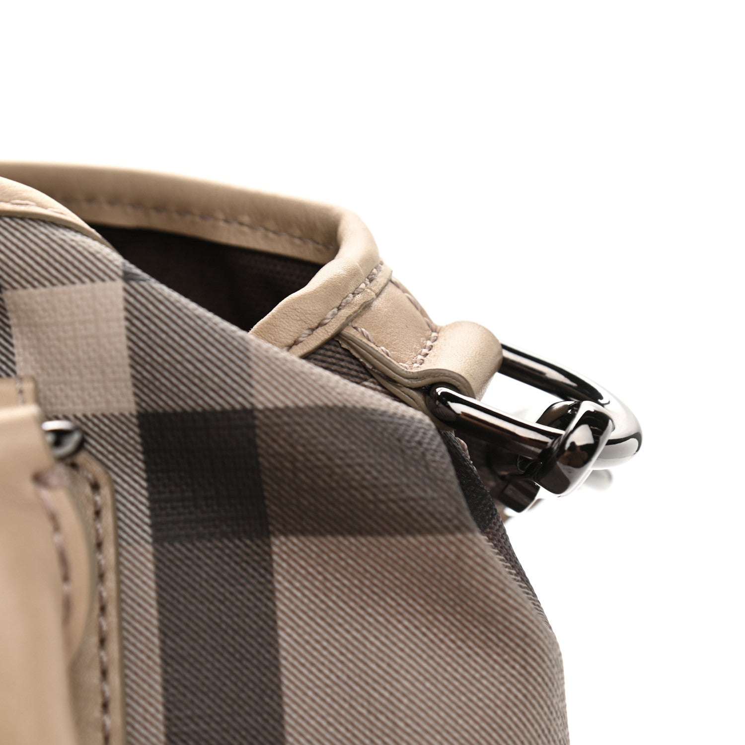 Burberry Smoked Check Small Northfield Tote Trench 13 of 13