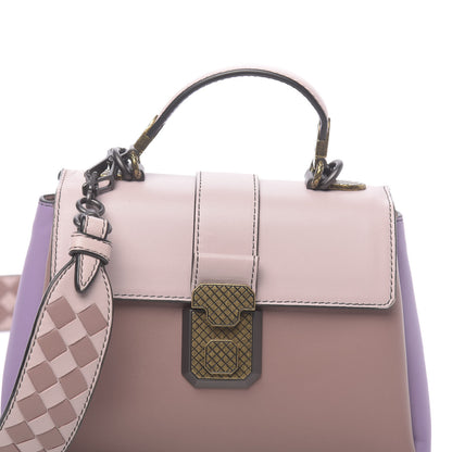 Bottega Veneta Nappa Multicolor Mini Piazza Bag Deco Rose Quartz Wisteria 7 of 9