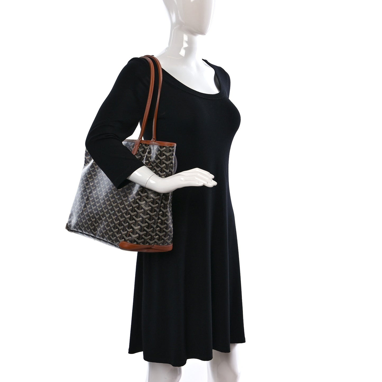 Goyardine Artois MM Black Gold