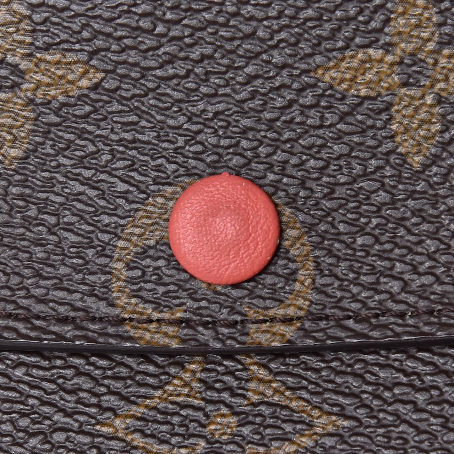 Monogram Emilie Wallet Poppy
