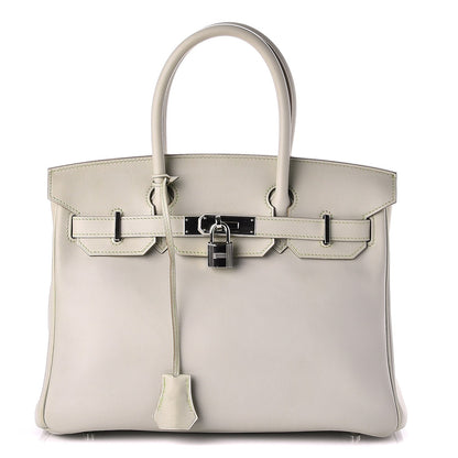 Hermes Swift Birkin 30 Gris Perle 1 of 24