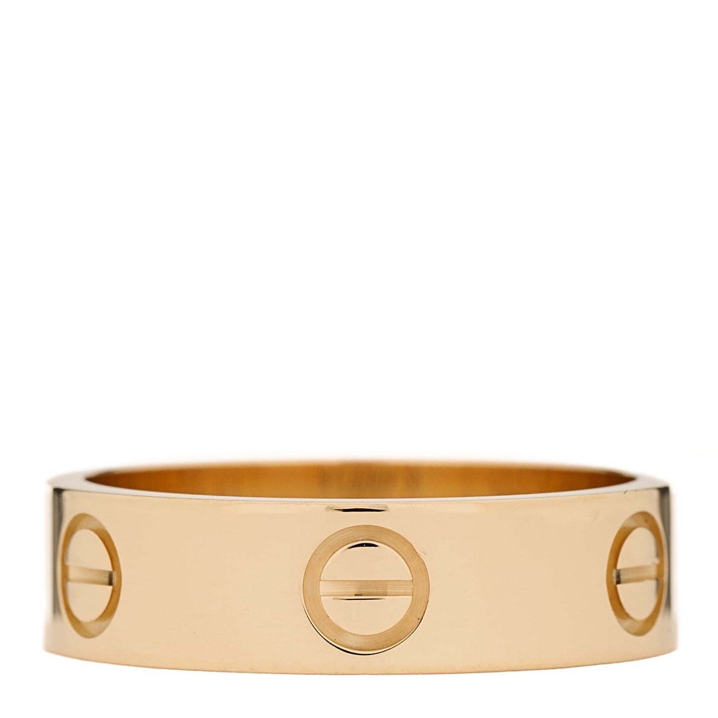 18K Yellow Gold 5.5mm LOVE Ring 56 7.75