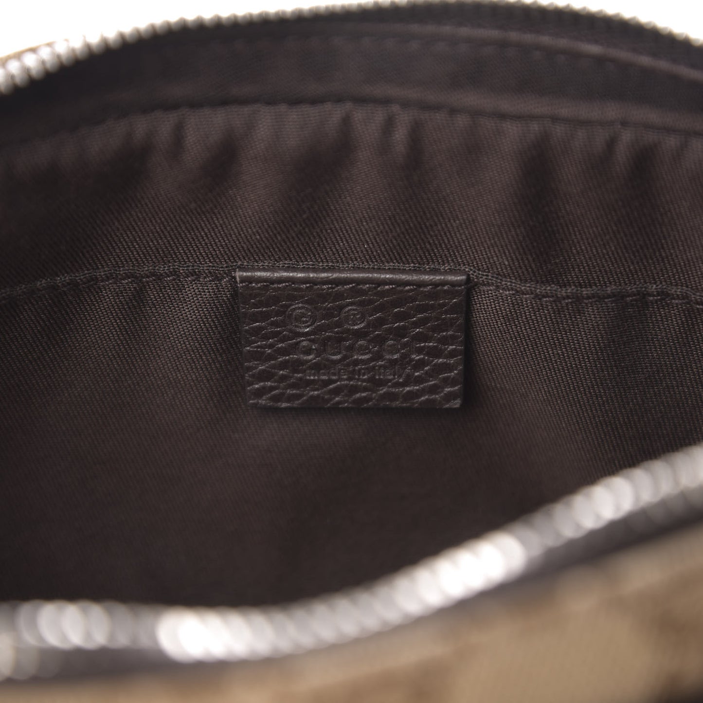 Monogram Belt Bag Dark Brown