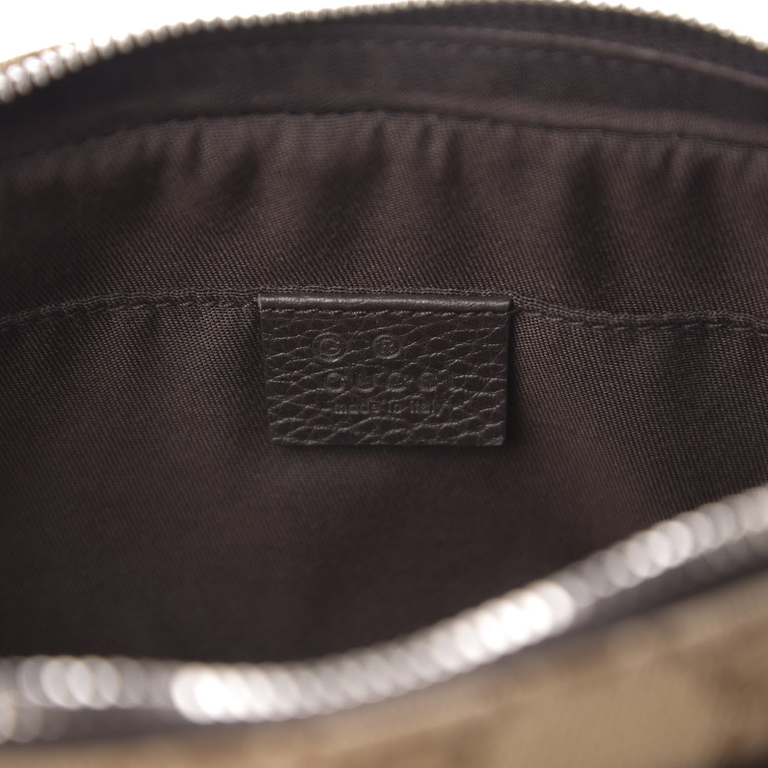 Gucci Monogram Belt Bag Dark Brown 10 of 19