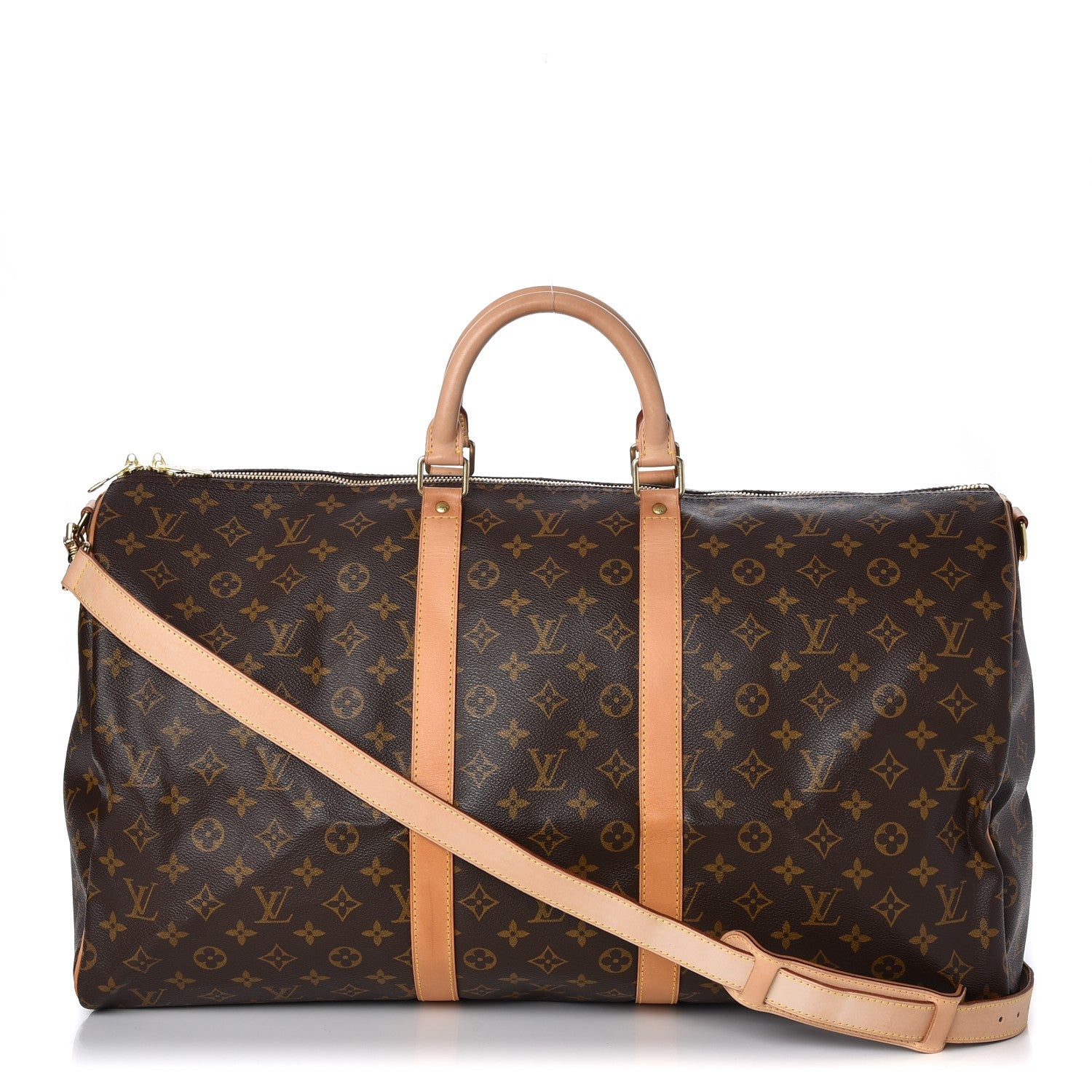 Louis Vuitton Monogram Keepall Bandouliere 55 1 of 7